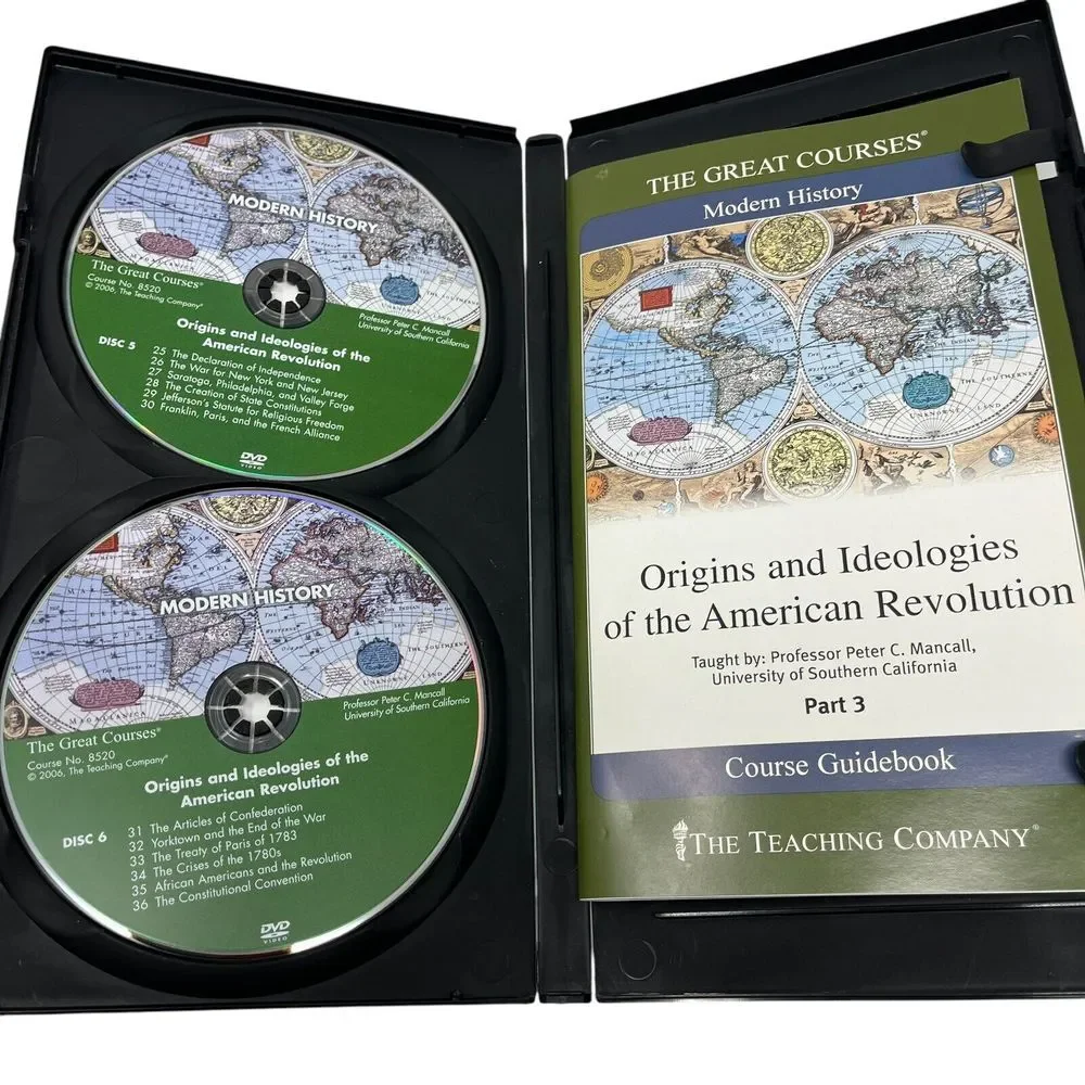 The Great Courses Origins and Ideologies of the American Revolution, 48 Lectures